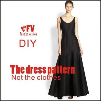 Patrón de Costura Vestido DIY – BLQ-167