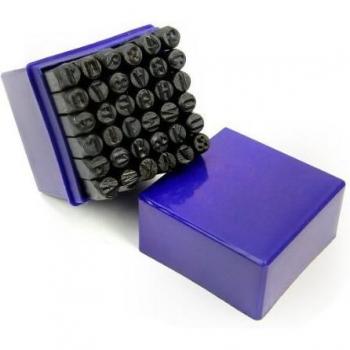 Poinçons en acier pour lettres et chiffres