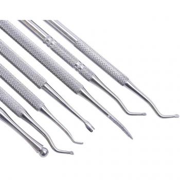 Dual Ended Toenail File & Cuticle Pusher