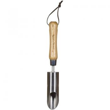 Kent & Stowe Piantabulbi – Lavoro Manuale in Acciaio Inossidabile, Manico Frassino, 30 cm