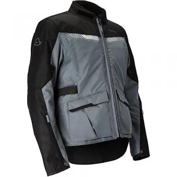 Acerbis X-Trail Veste textile de moto pour dames Noir Gris taille : S
