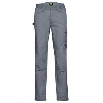 Pantalone Utility Diadora Grigio Acciaio XL con Tripla Cucitura