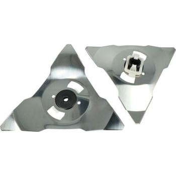 Vhbw - 2-Pack Stainless Steel Cutter Blades for Robomow RS625 Series