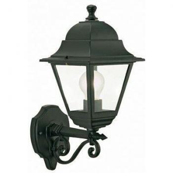 Ventilador Iperbriko Negro con Lámpara de Vidrio 170mm x 60W