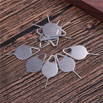Outil d'éjection de carte SIM, ensemble de 10, acier inoxydable, pour iPhone et iPad