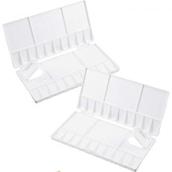 Thumbhole Paint Palette for Watercolor (8 x 4 Inch)