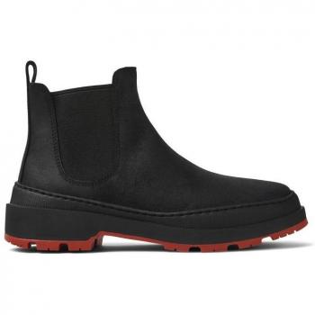 Botines de mujer lisos en negro, Camper