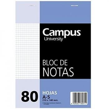 Bloc Notas Microperforado Liso A5 80 Hj 60 Gr