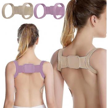 Correcteur de posture pour adultes et enfants Fongwan rose-kaki