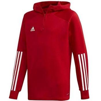 Adidas Condivo 20 Track Hoodie – Giacca con Cappuccio Baby Power Rosso/Bianco