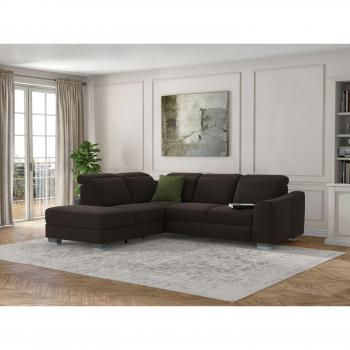 SIT & MORE Ecksofa Dundee in Espresso
