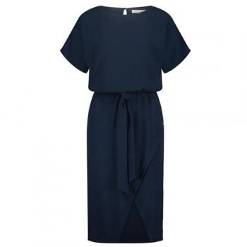 Betty&Co A-Linien-Kleid in Navy Blau