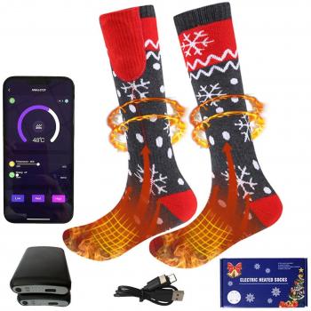 Chaussettes Thermiques Rechargeables 5V 5000 mAh