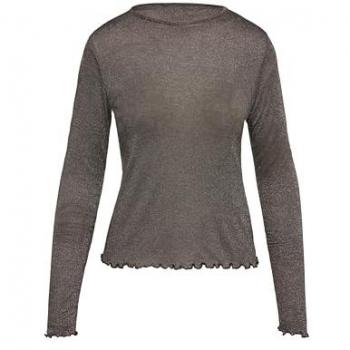 QS Longsleeve, mit metallisierten Fasern