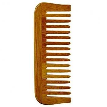 Avril Eco-Friendly Bamboo Wide Teeth Comb