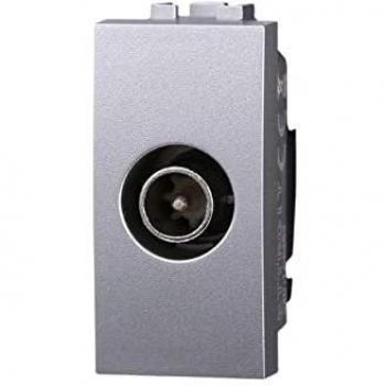 Ettroit Conector Press TV Masculino Gris BTICINO