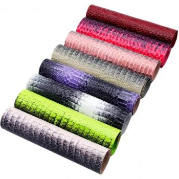 Serpentine Faux-Cuir – Feuille de Tissu 20x34cm