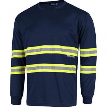 Camiseta Transpirable de Trabajo con Cintas Reflectantes