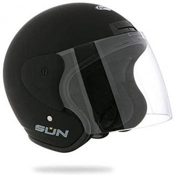 Stormer Casco Jet Sun Negro S