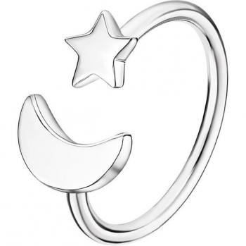 TIME ROAD Anillo WS02960 Plata Mujer