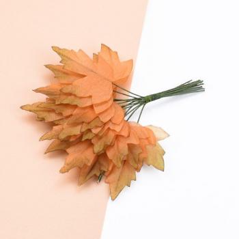 12pcs Christmas Floral Wreaths and Decorative Leaves Set