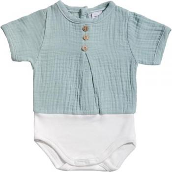 Babidu Duo: Bodys Bebé con Tapeta, Botones y Manga Corta