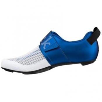 Fizik TRANSIRO HYDRA Road Cycling Shoes – UK Size 8 (White/Blue)