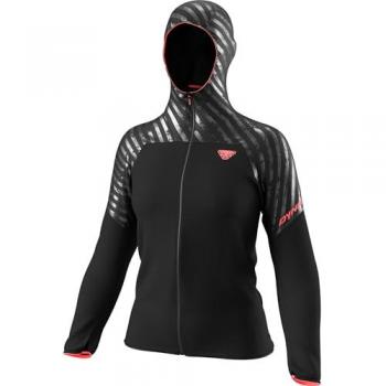 Giacca Dynafit Trail Reflective Wind – Cappuccio, Black/Pink, Donna, Taglia S