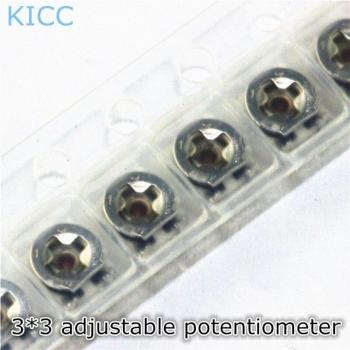 100K 3*3 Adjustable Trimmer Resistors EVM3ESX50B15 (20 Pcs/Lot)
