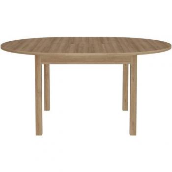 FORTE Rondo‑Table – kompakter, ausziehbarer Esstisch für kleine Räume