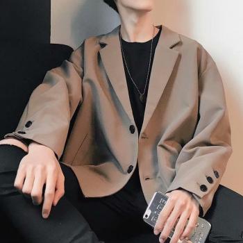 Blazer rétro coréen pour hommes