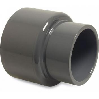 Manchon de réduction PVC-U 90 → 75 mm, 50 mm