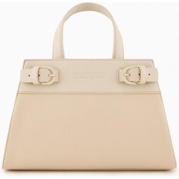 Bolso Tote beige Armani Exchange para mujer