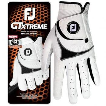 Guante de golf GTXtreme femenino derecho con estilo FootJoy en blanco