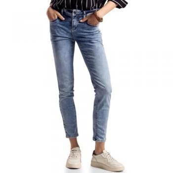 STREET ONE 5-Pocket Skinny Jeans für Damen
