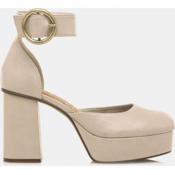 Mustang para mujer. Sandalias Sindy beige -Altura tacón 9cm