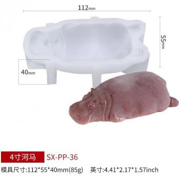 Moule à savon en résine en Silicone forme lapin