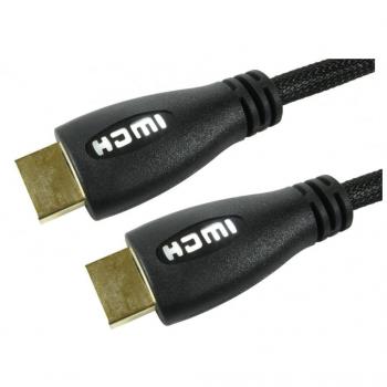 Cables Direct 5m HDMI 1.4 High Speed with Ethernet and White LED Video Cable
