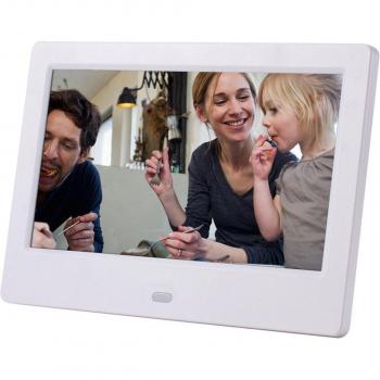 7 Zoll HD Foto-Rahmen mit LED-Hintergrundbeleuchtung und Multimedia-Funktion