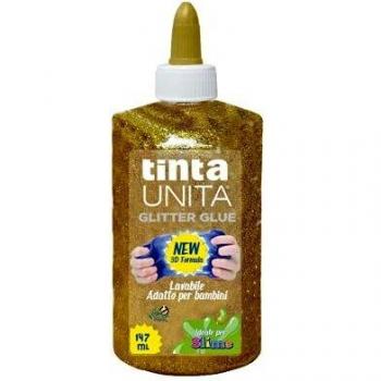 Glitter Slime Paint - Liquid Gold Glitter 147ml (Slime Adhesive)