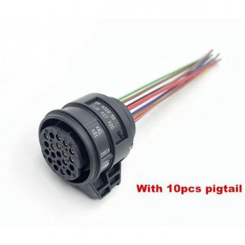 02E DSG Gearbox 20 Pin Connector with Pigtails for VW Passat Touran