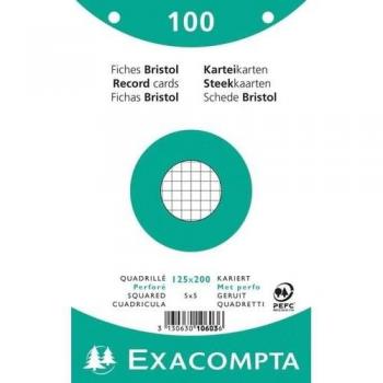 QuadroBianco Schede 125x200mm – Set da 100 con Pellicola