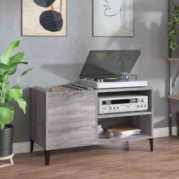 Mueble Discos Sonoma de Madera Contrachapada