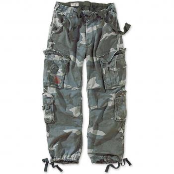 Surplus Airborne Vintage Nacht-Tarnhose - Large - 100% Baumwolle
