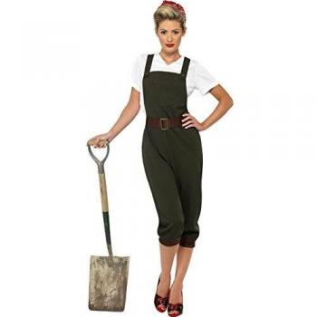 Green WWII Land Girl Uniform