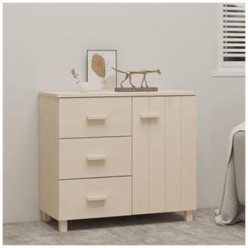 Credenza in Legno Massello Pino Hamar Ambra