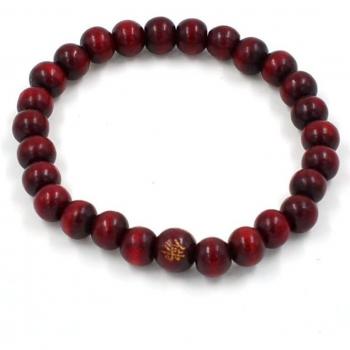 Cuentas Budistas Madera 8 mm – Pulsera de Meditación
