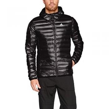 Adidas Herren Varilite Daunenjacke, Schwarz, L