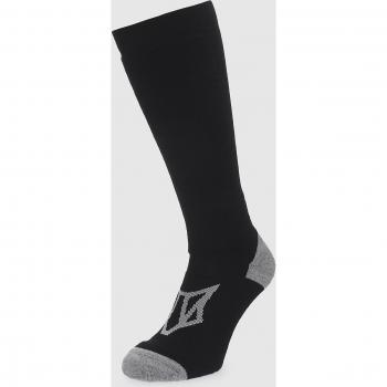 Ulsaak Chaussettes en Laine Merino Noires