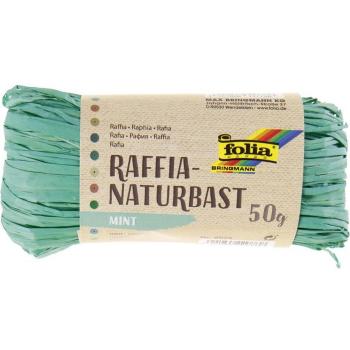 Folia Raffia-Naturbast, 50 g, mint